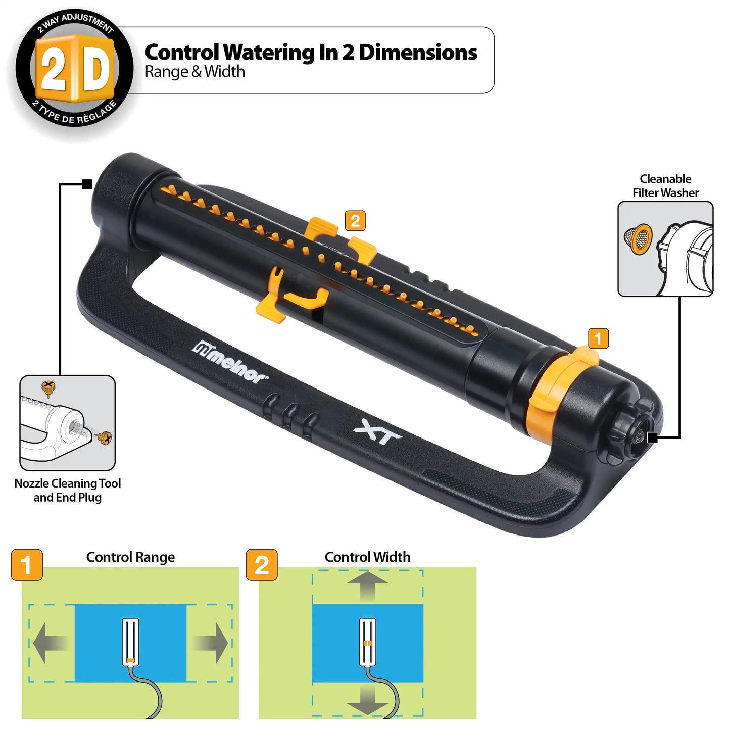 Turbo Oscillating Sprinkler