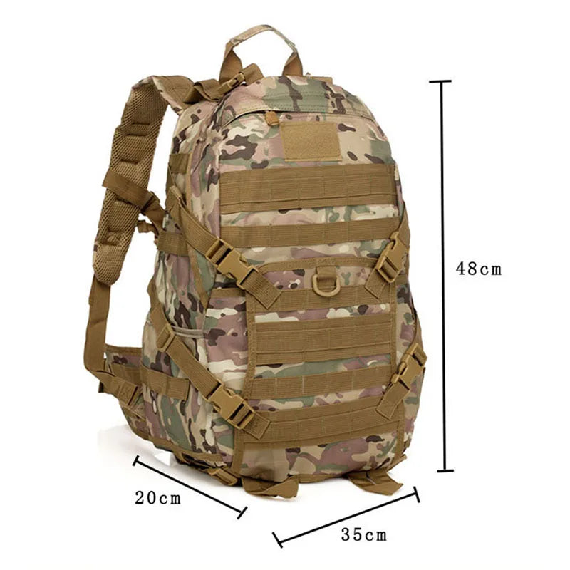 Camping Camouflage Backpack