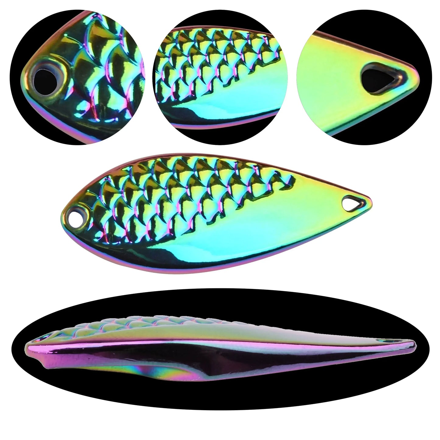 Metal Trout Spoon Fishing Lure 2.5g-20g