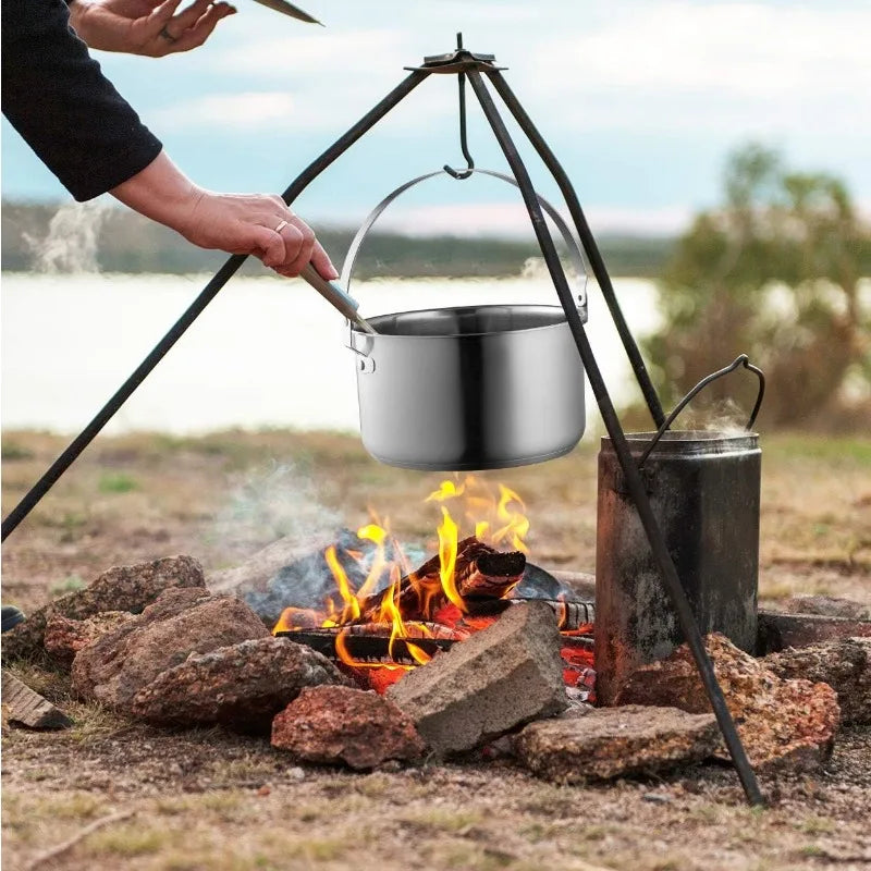 Stainless Steel Camping Cookware Set