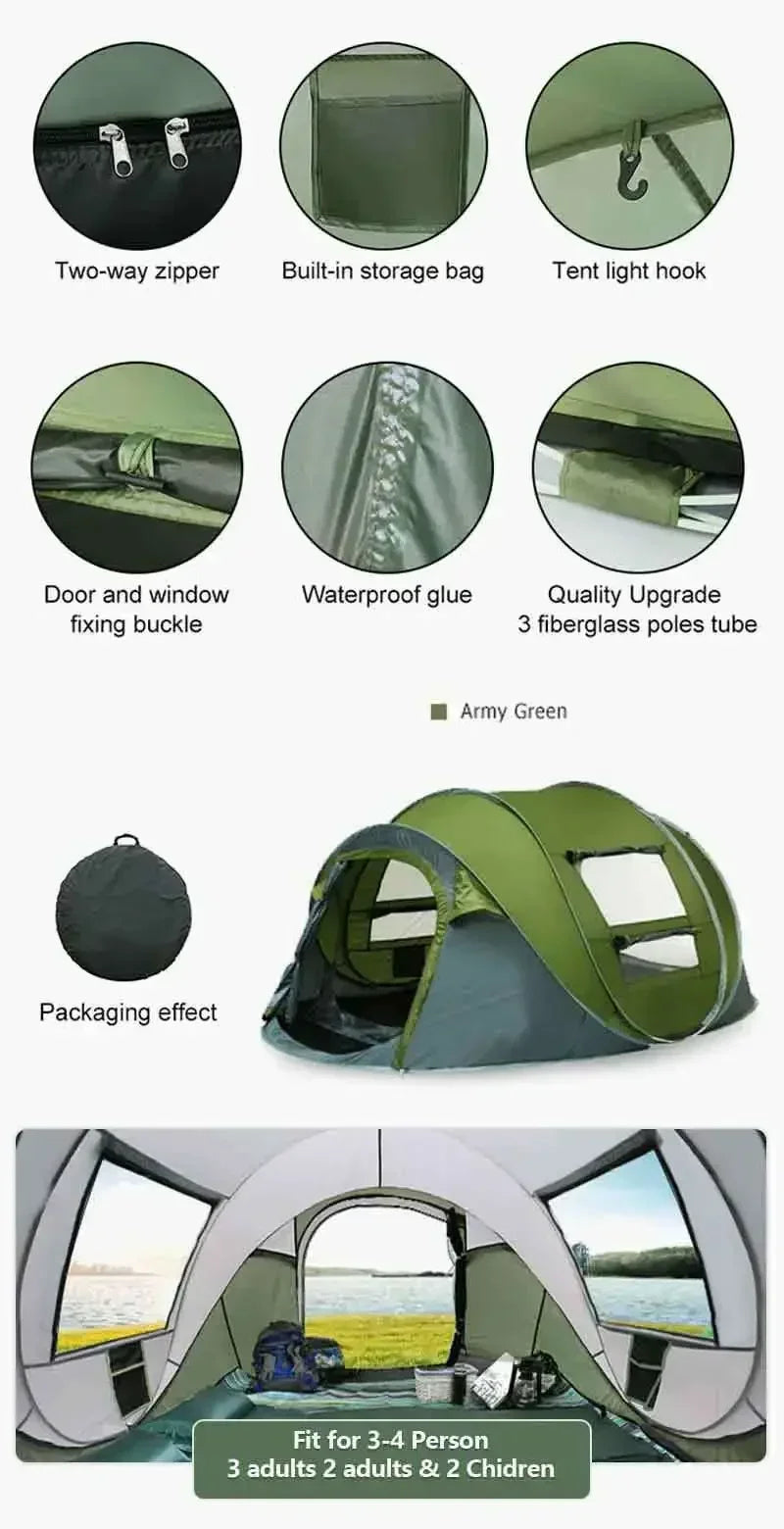 Quick Automatic Opening Outdoor Tent