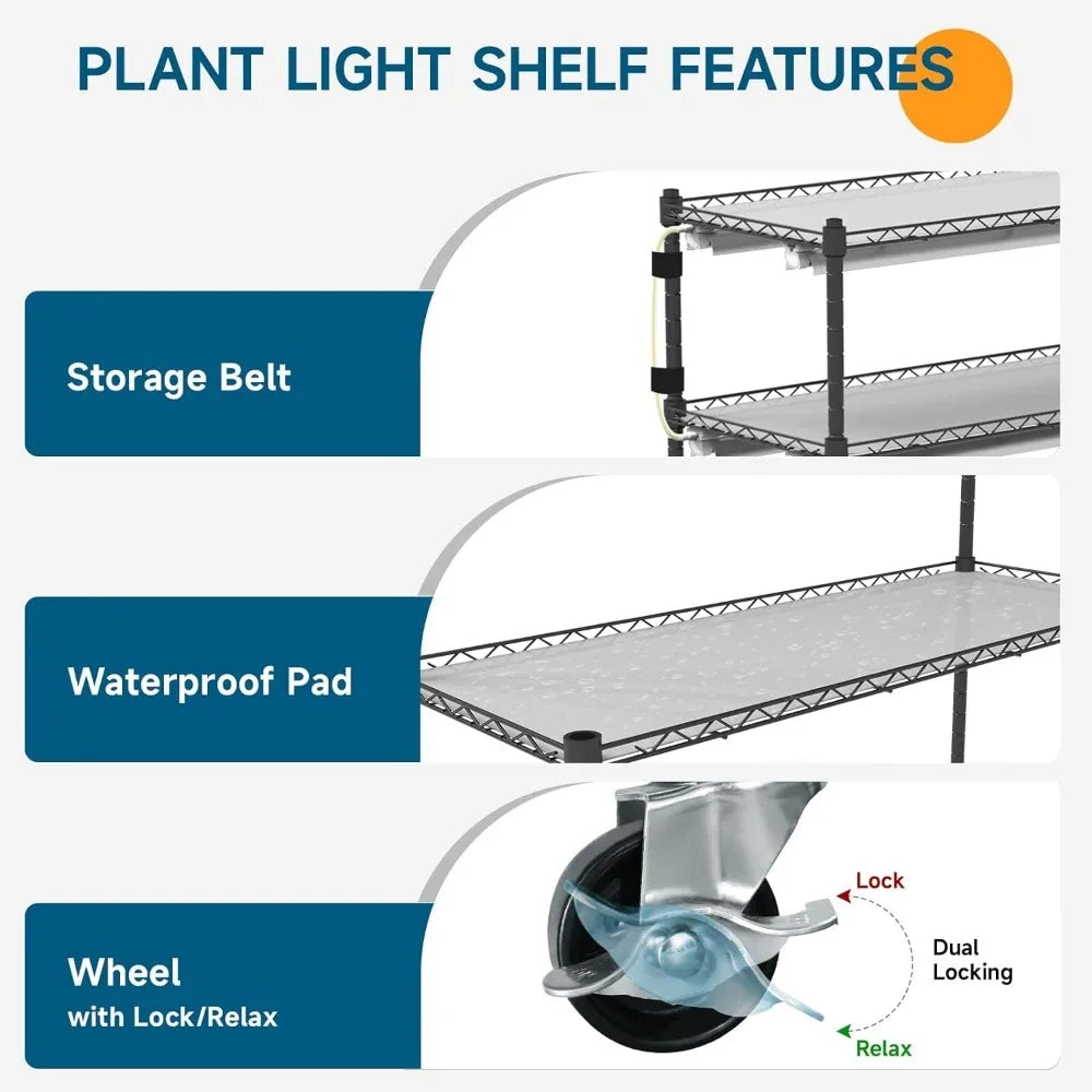 A Seed Starting Station w/Grow Light - Michef's Outside