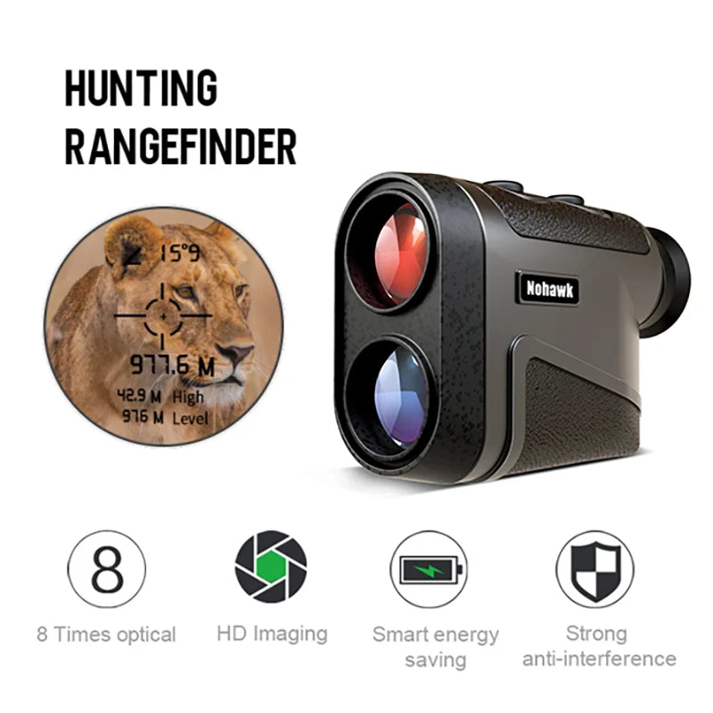 Laser Rangefinder Telescope with Flag-Lock Slope Distance Meter