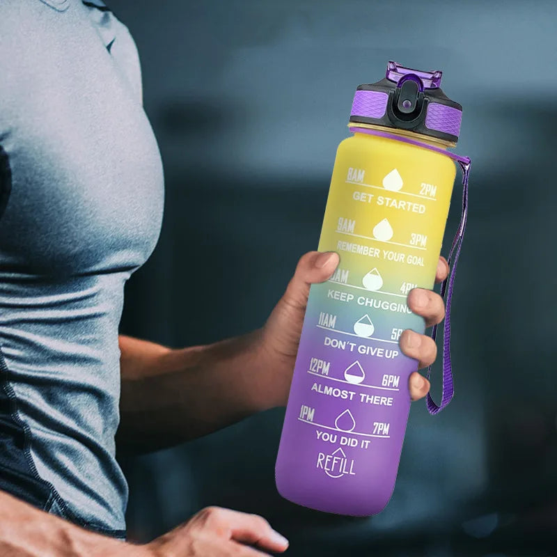 Motivational Sports Water Bottle