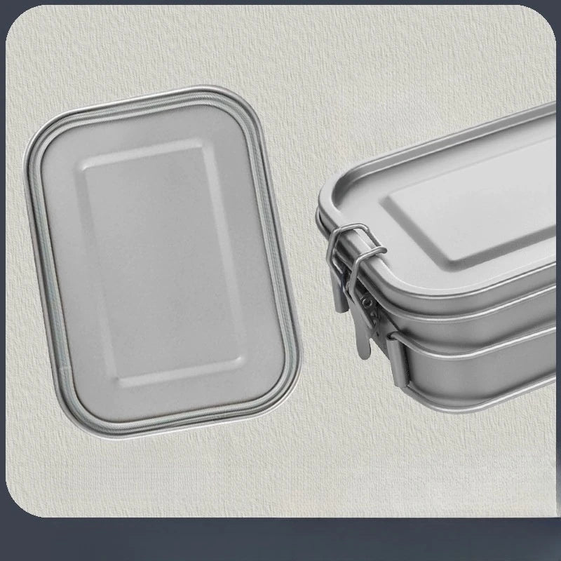 Pure Titanium Lunch Box