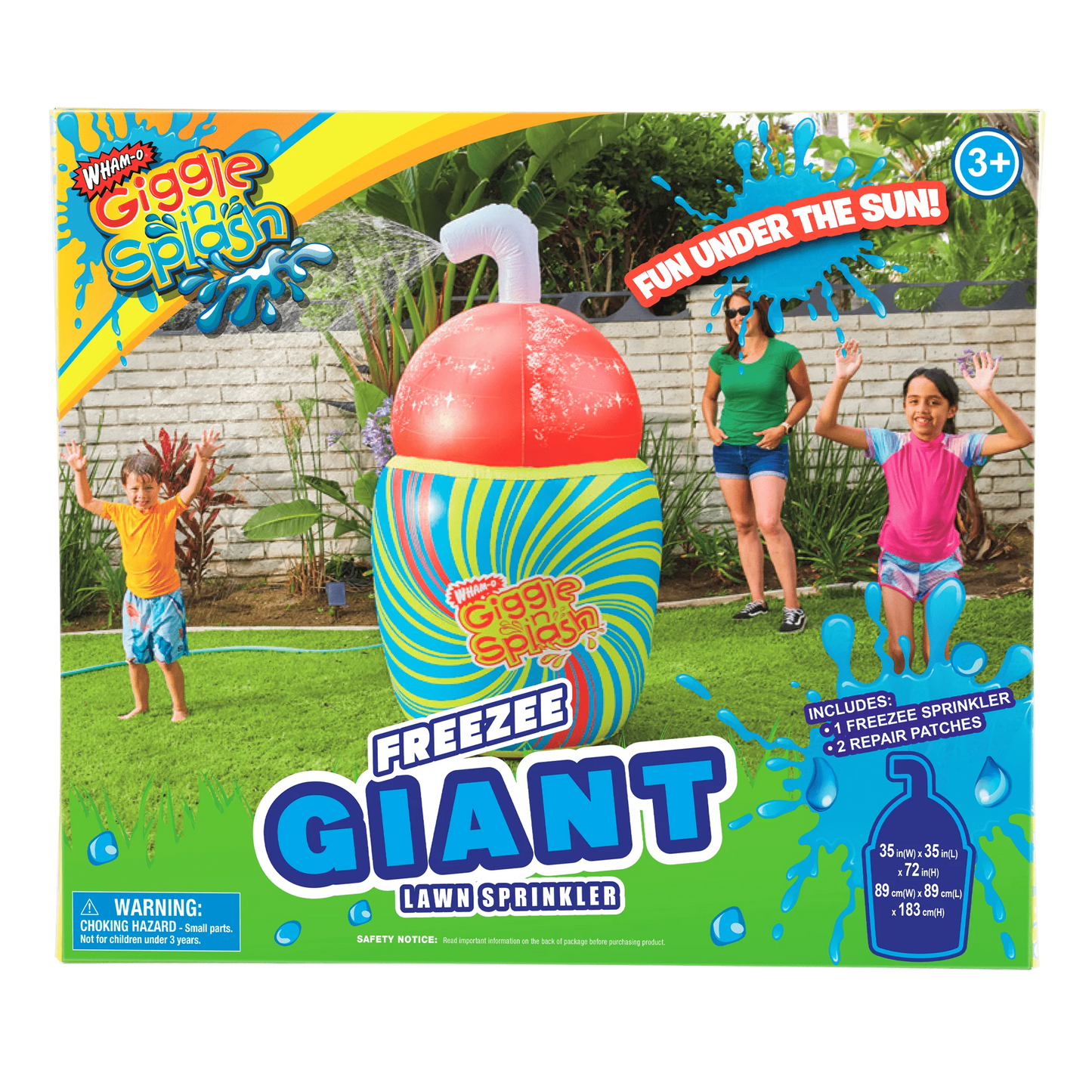 Freeze Giant Lawn Sprinkler