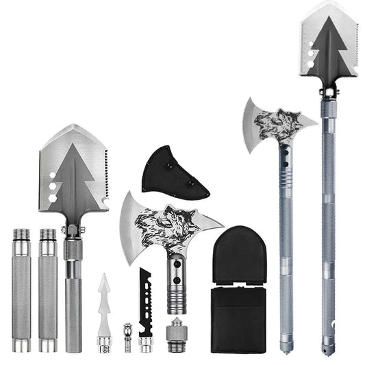 Camping Shovel Axe Set