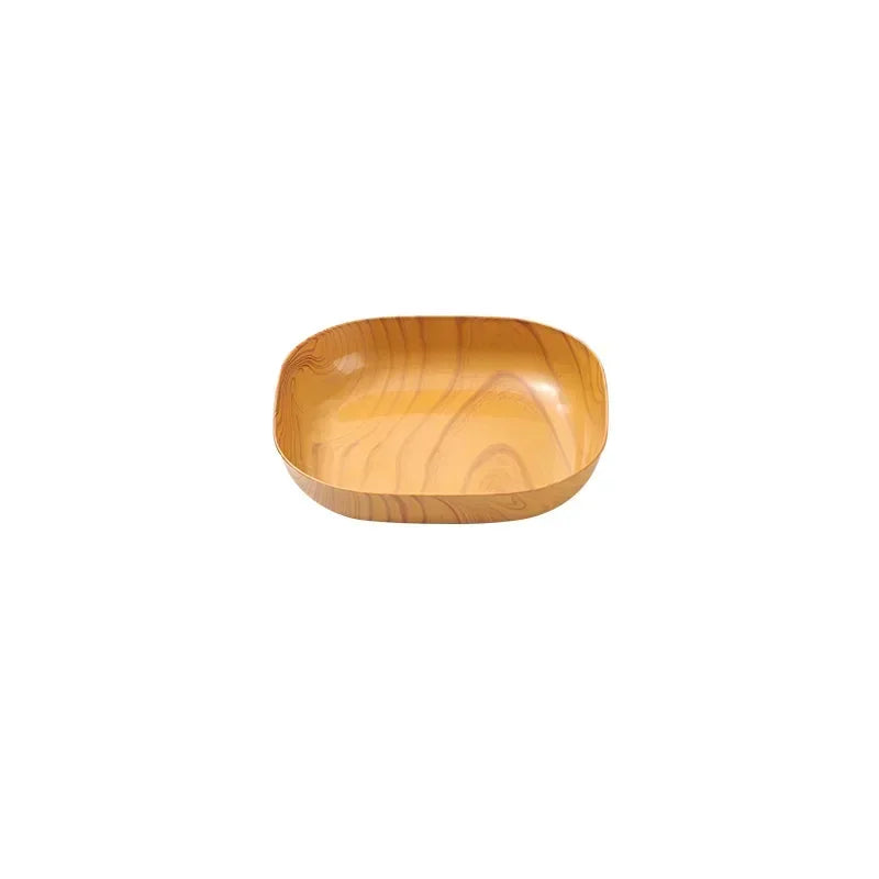 Japanese bone plate with imitation wood grain design