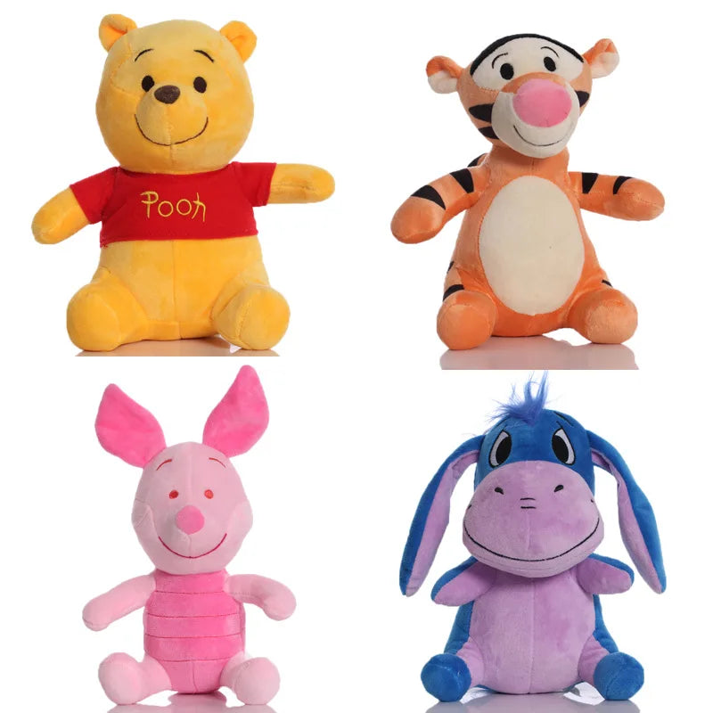 Tigger, Piglet, Eeyore or Pooh Bear Plush Toys