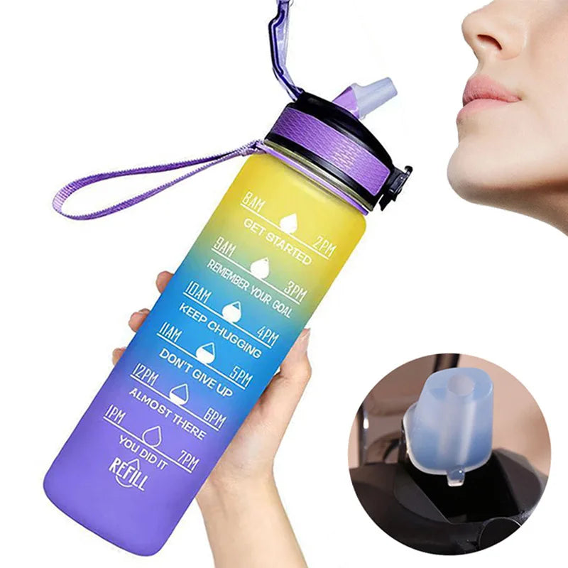 Motivational Sports Water Bottle