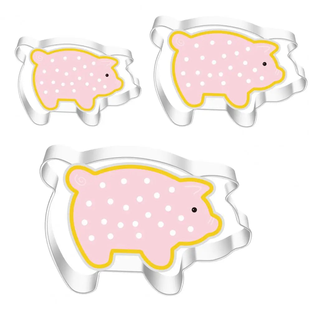 Cookie Cutters Pig Shape - Michef's Outside