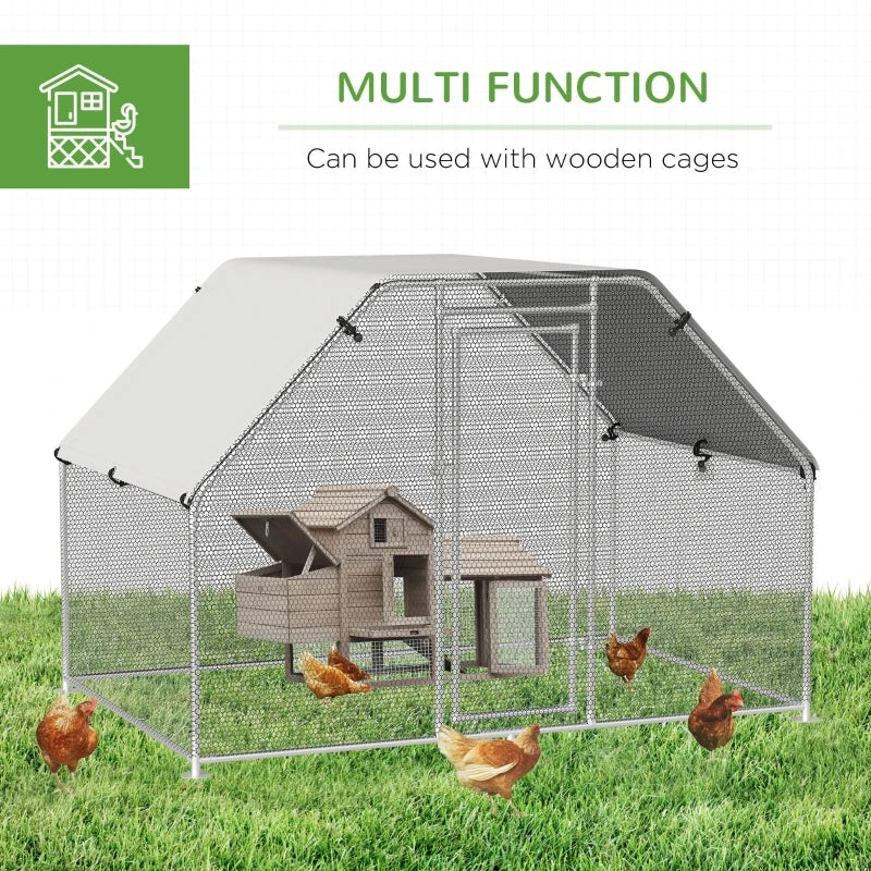 Chicken Coop and Oxford Cover - Michef's Outside