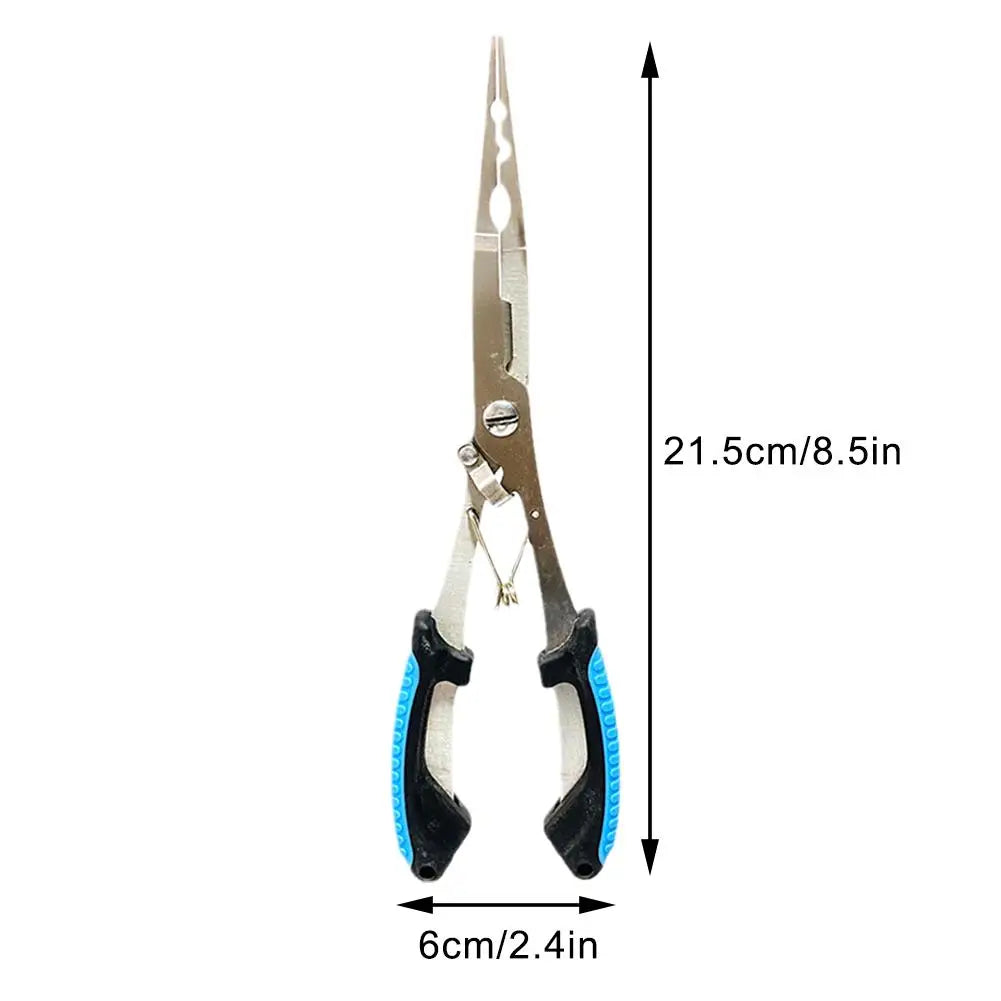 Fishing Pliers Long Nose Stainless Steel