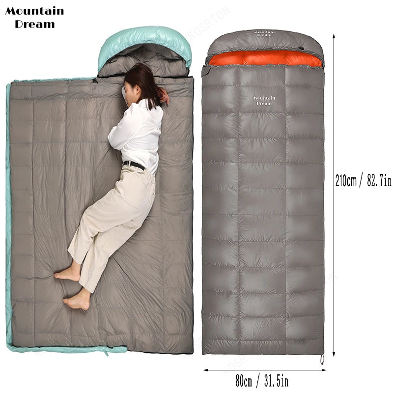 Goose Down Ultra-light Waterproof Sleeping Bag