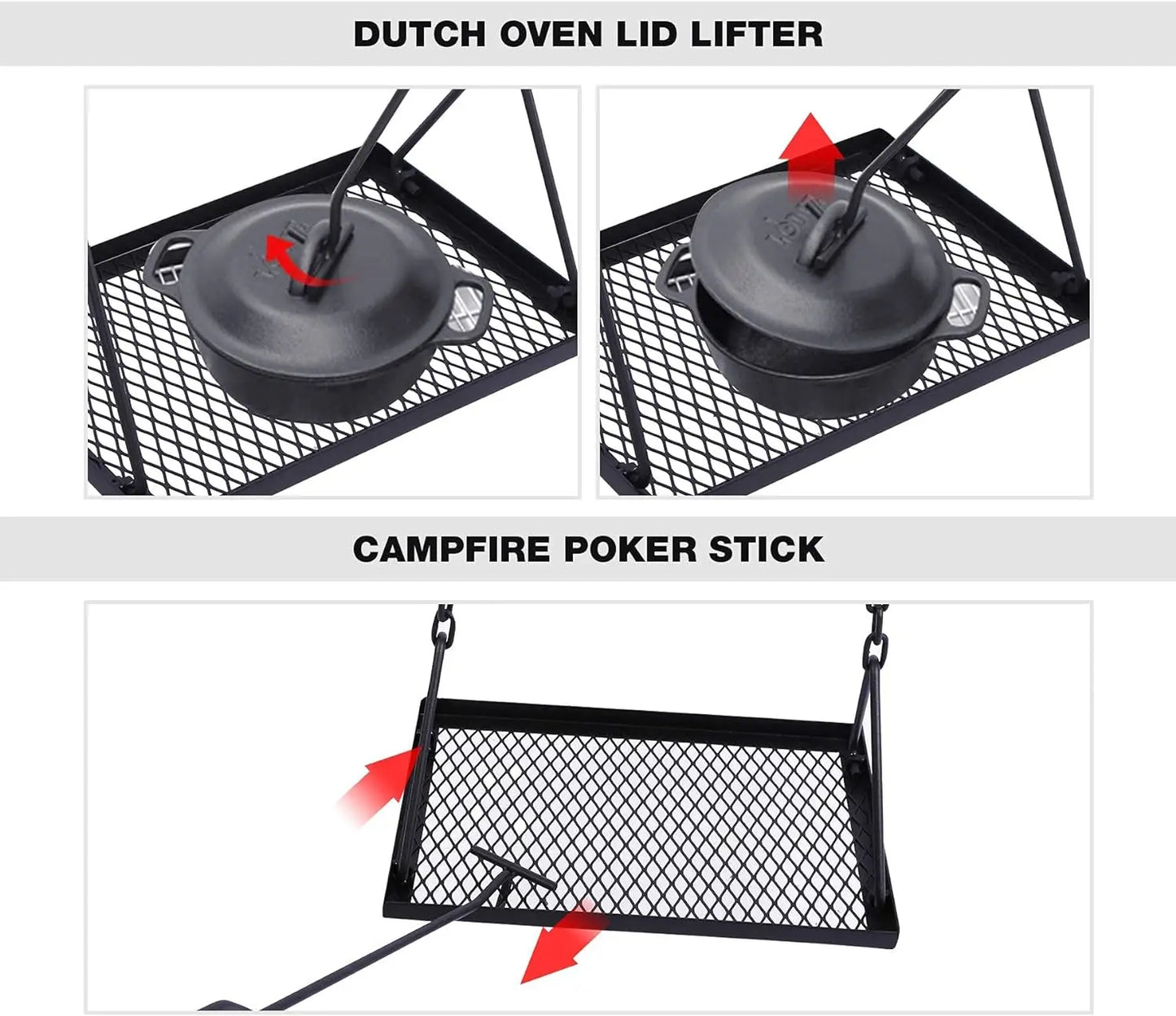 Campfire Swing Grill Stand