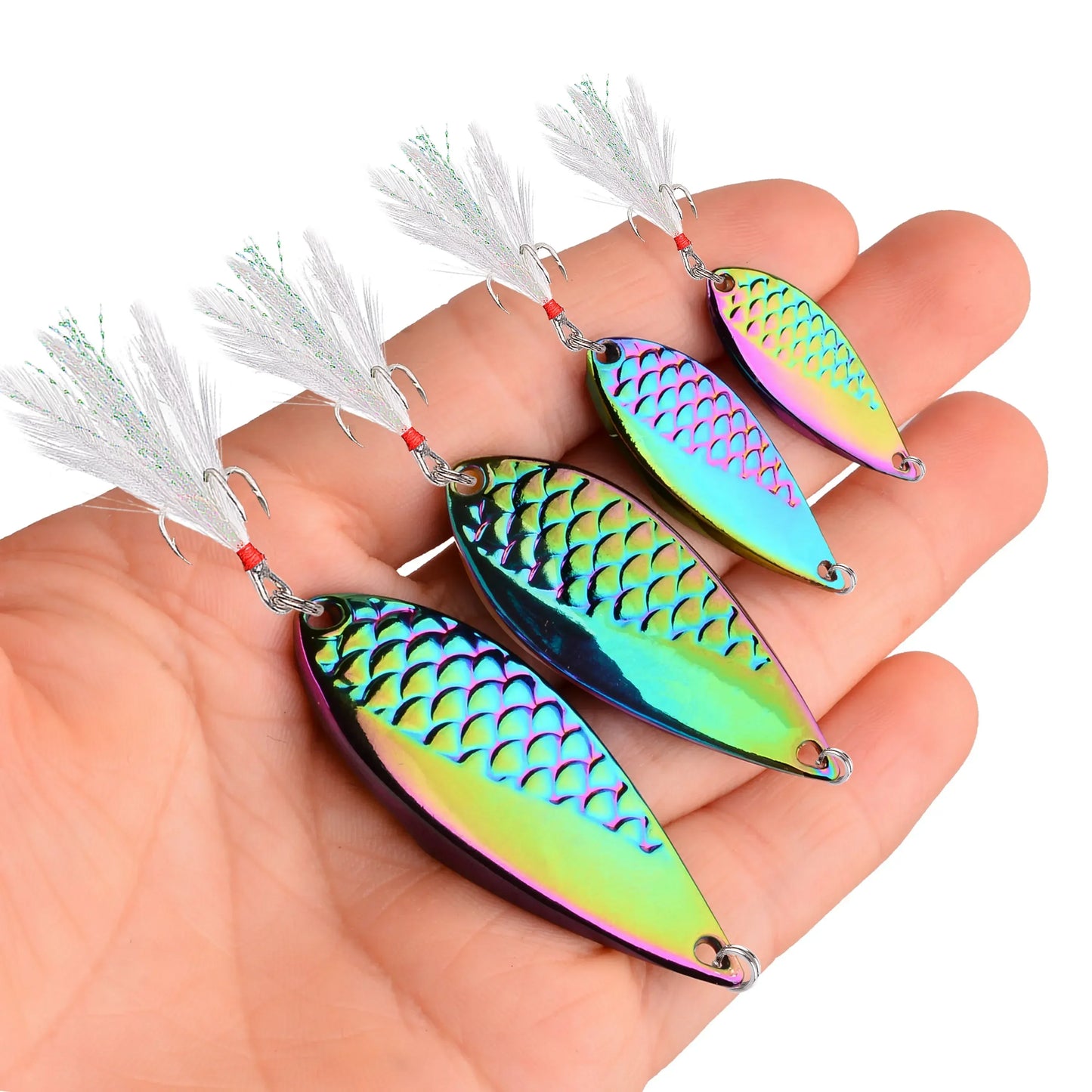 Metal Trout Spoon Fishing Lure 2.5g-20g