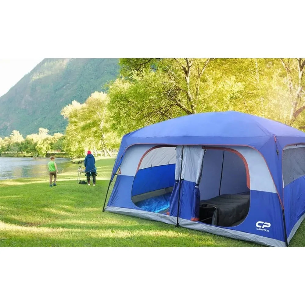 2 Room Weather Resistant Family Cabin Tent