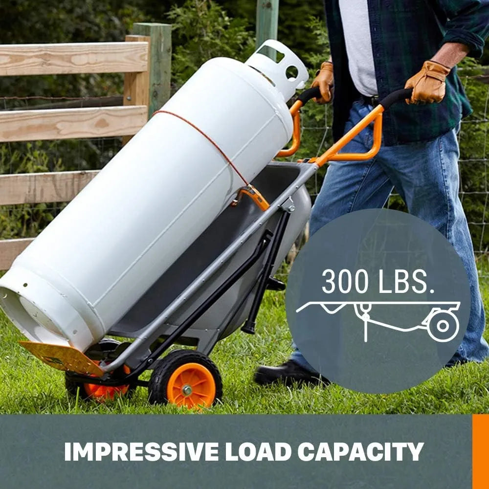 8-in-1 Yard Cart  Wheelbarrow