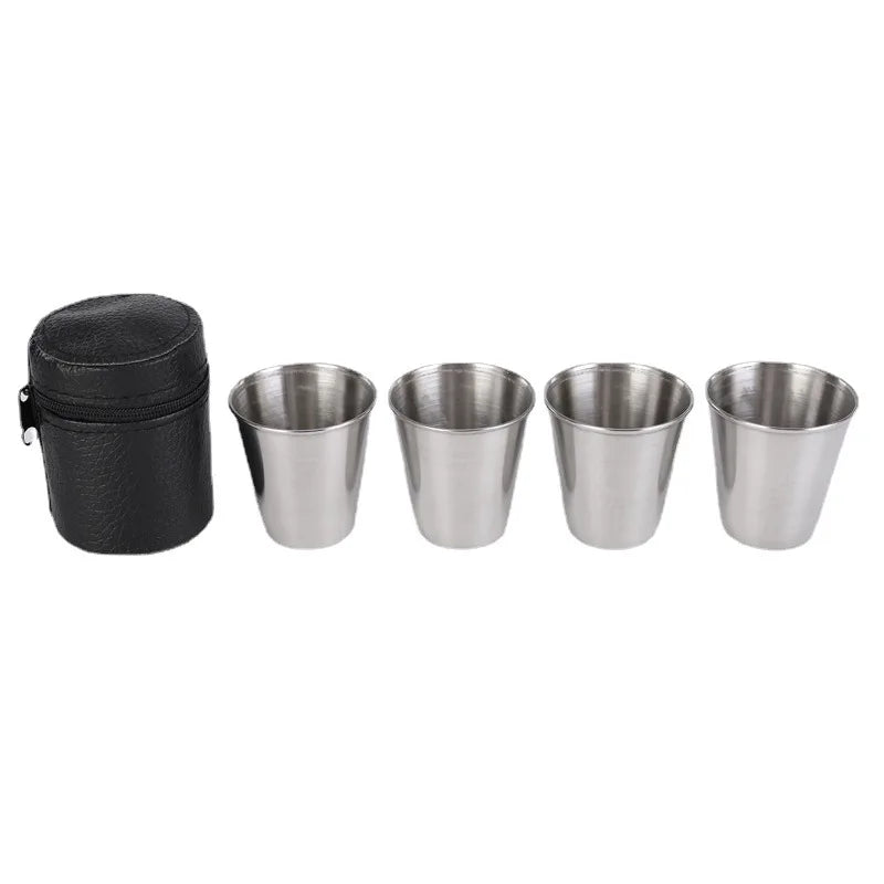 Travel Stainless Steel Cups Mini Set