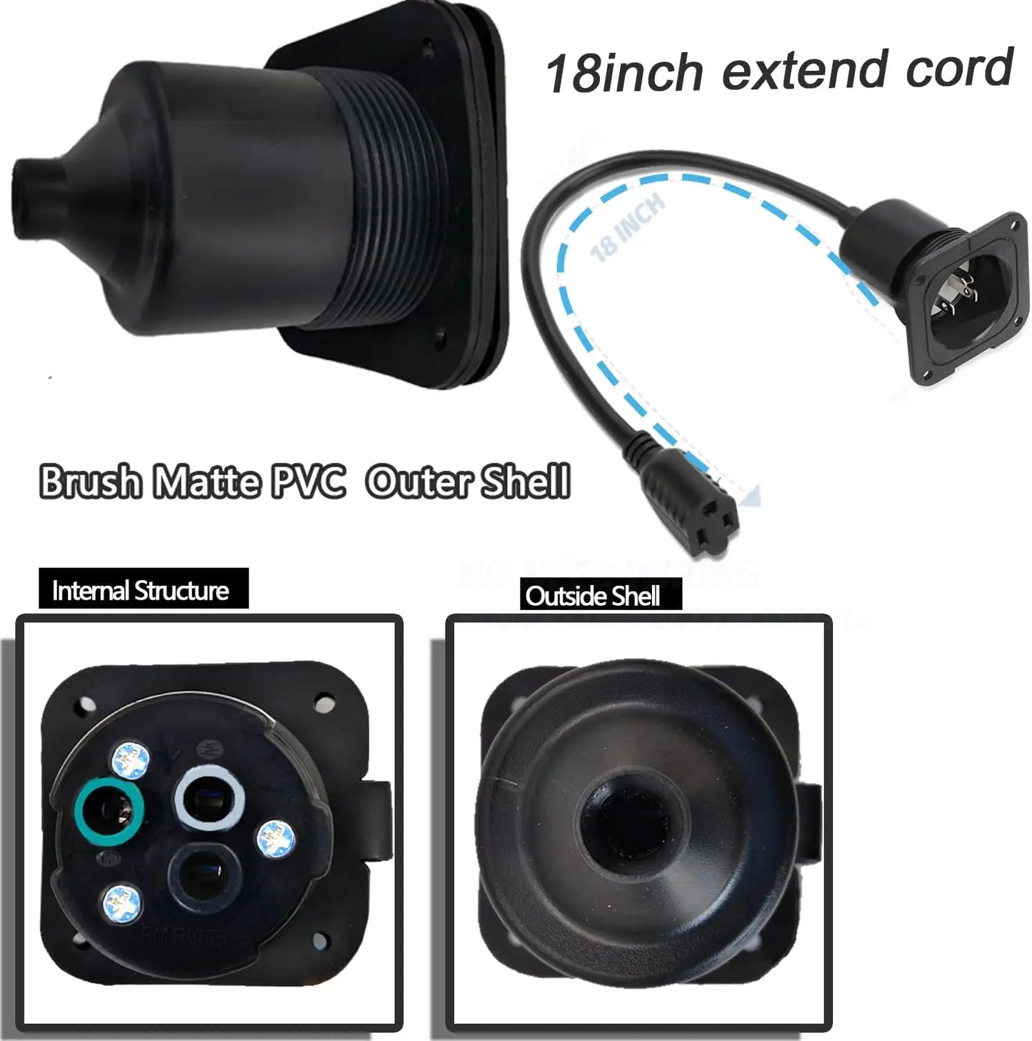 RV Power socket with cord