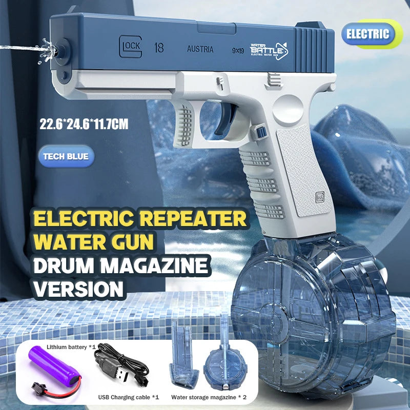 Electric Water Gun - Michef's Outside