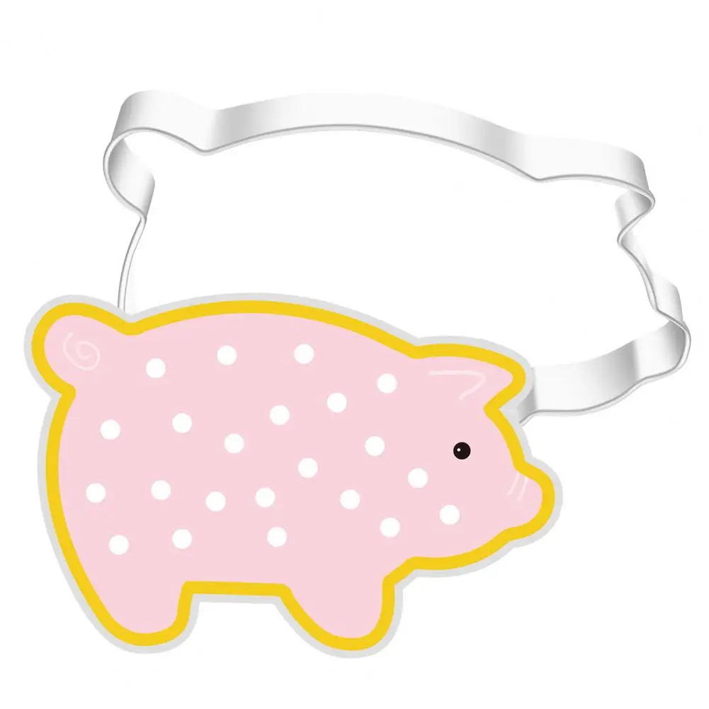 Cookie Cutters Pig Shape - Michef's Outside