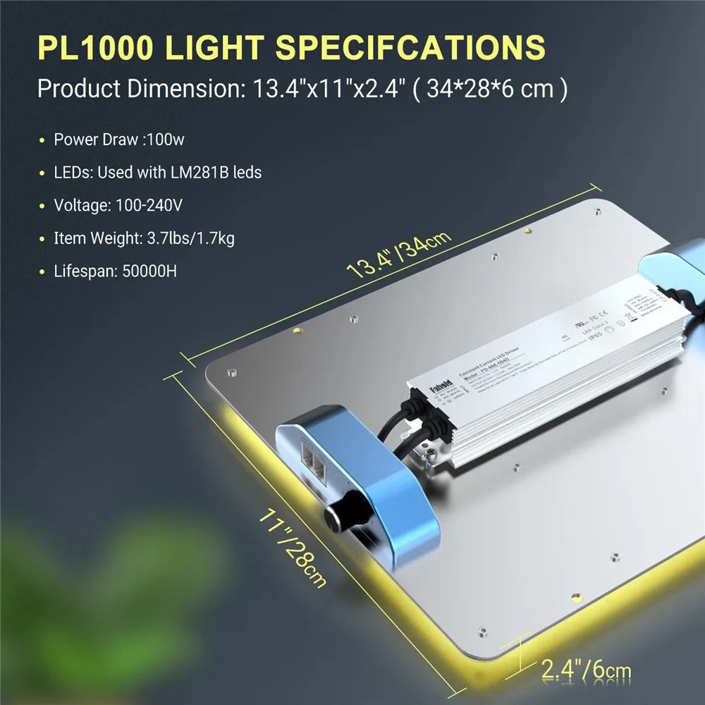 LED Plant Grow Light Full Spectrum