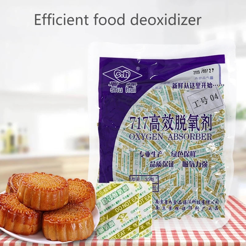 300 Small Bags Oxygen Absorber Long Term Food Grade