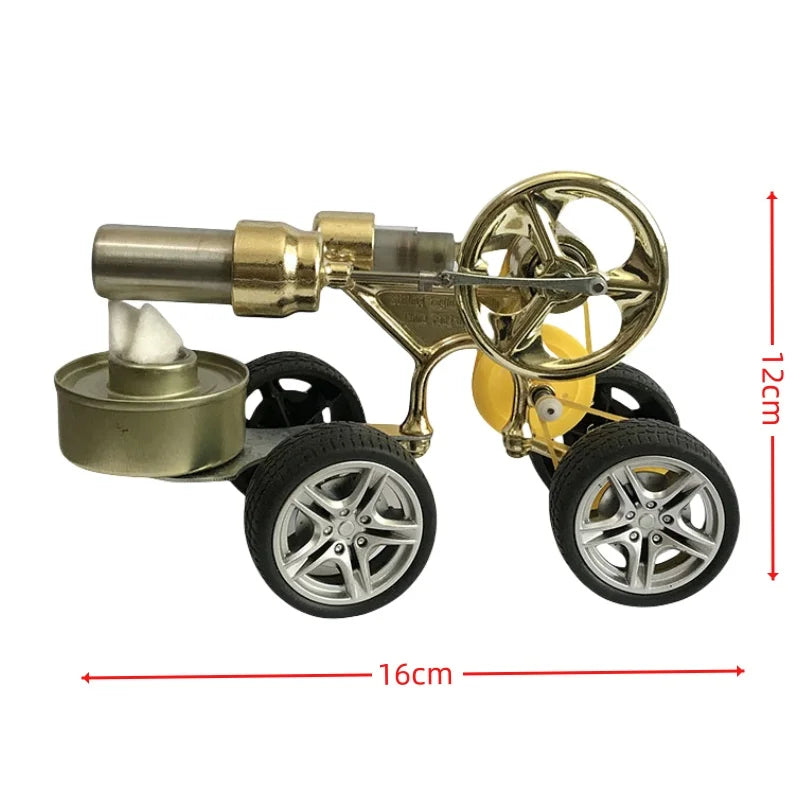 Steam Engine Car Physics Science Model