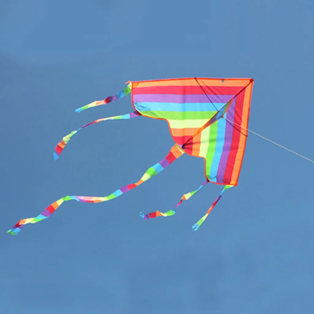 Easy Fly Colorful Rainbow Kite