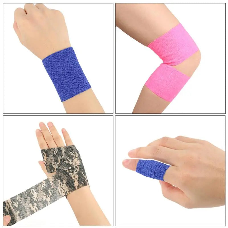 Self-Adhesive Elastic Bandage Camping First Aid Kit