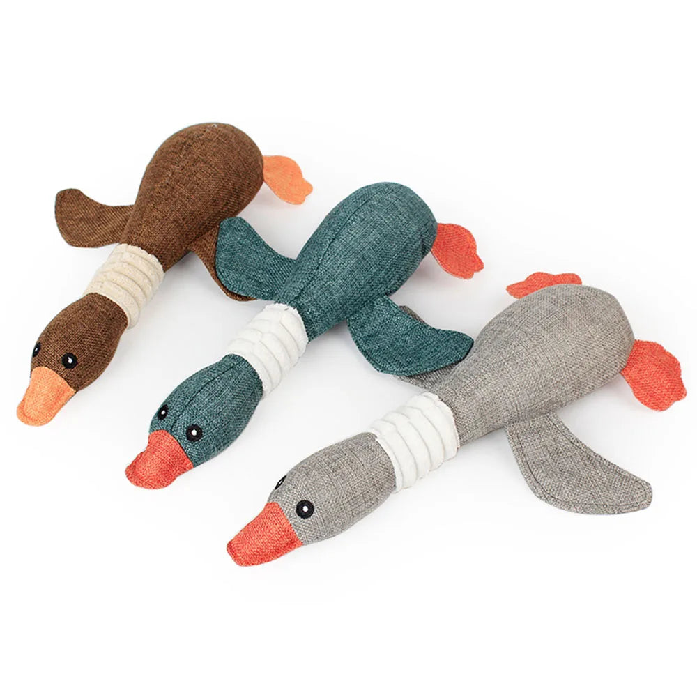 Duck Dog Toy for Aggressive Chewers