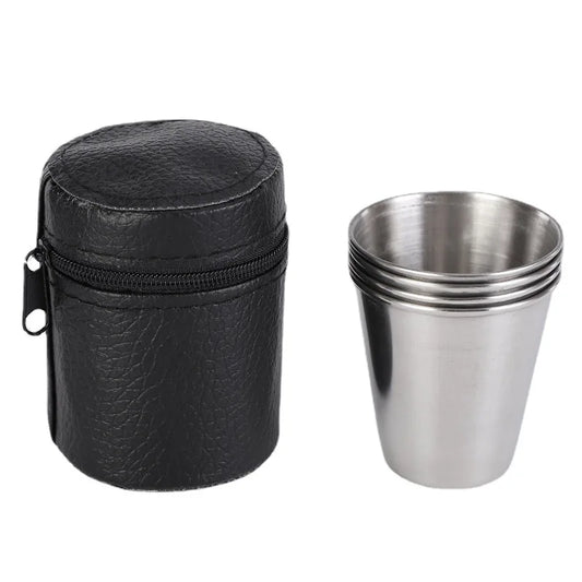 Travel Stainless Steel Cups Mini Set