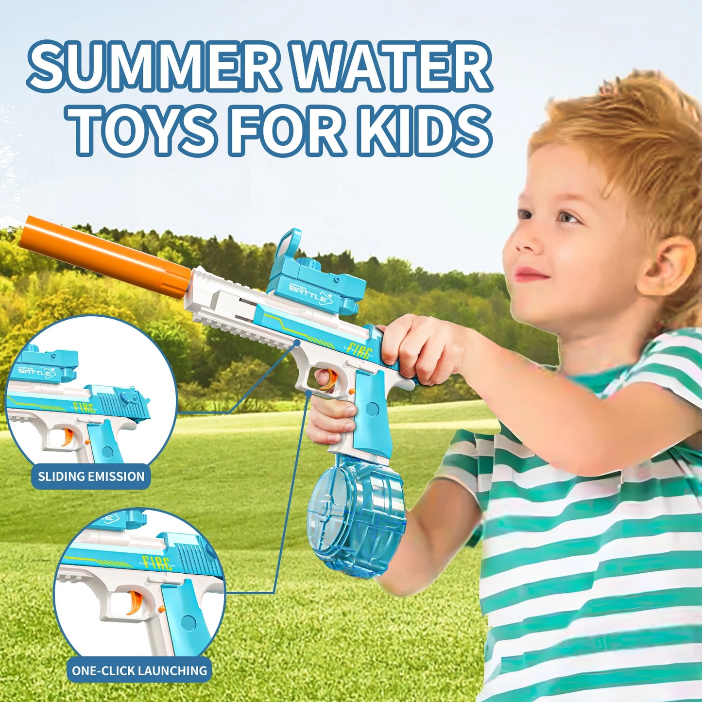 Rechargeable Water Gun Toy