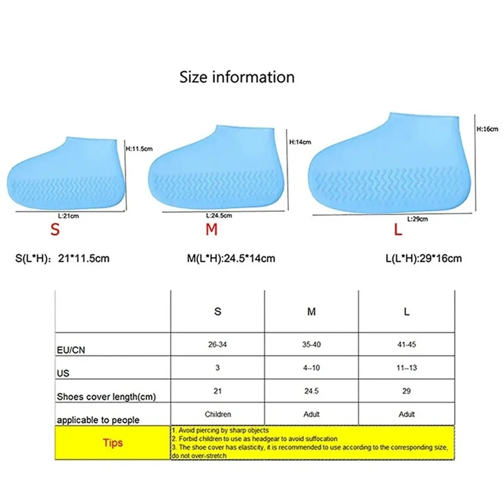 Silicone Waterproof Shoe Covers