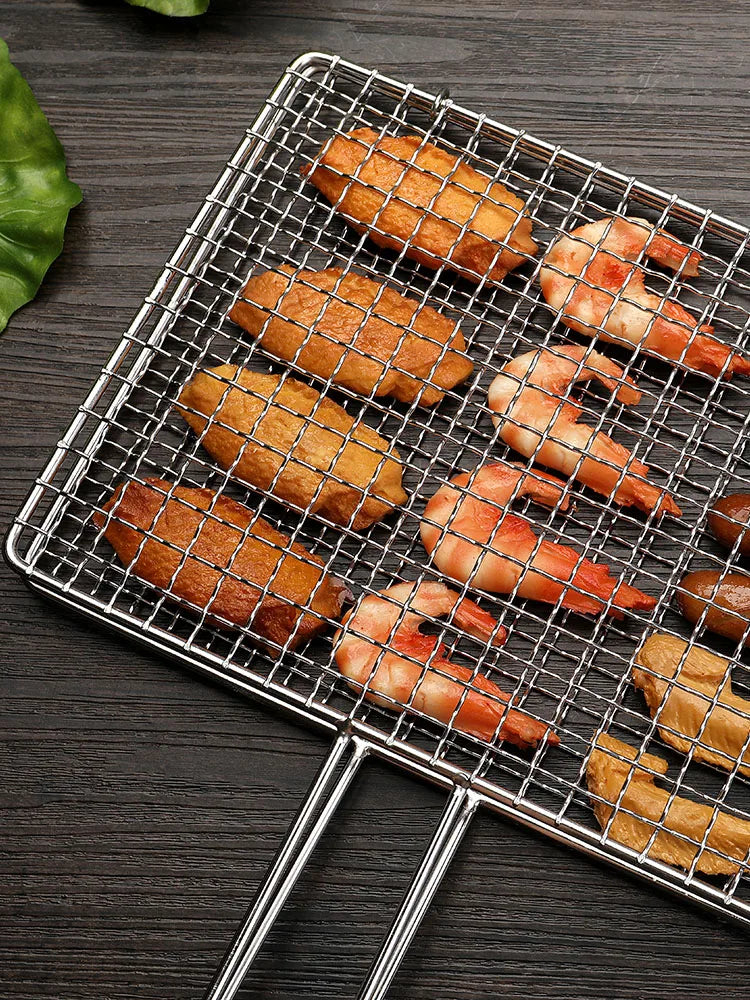 Square Stainless Steel BBQ Net