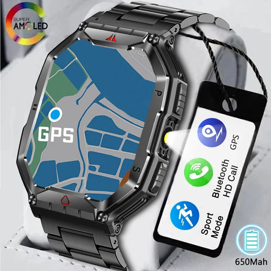 GPS Tracking Compass Smart Watch