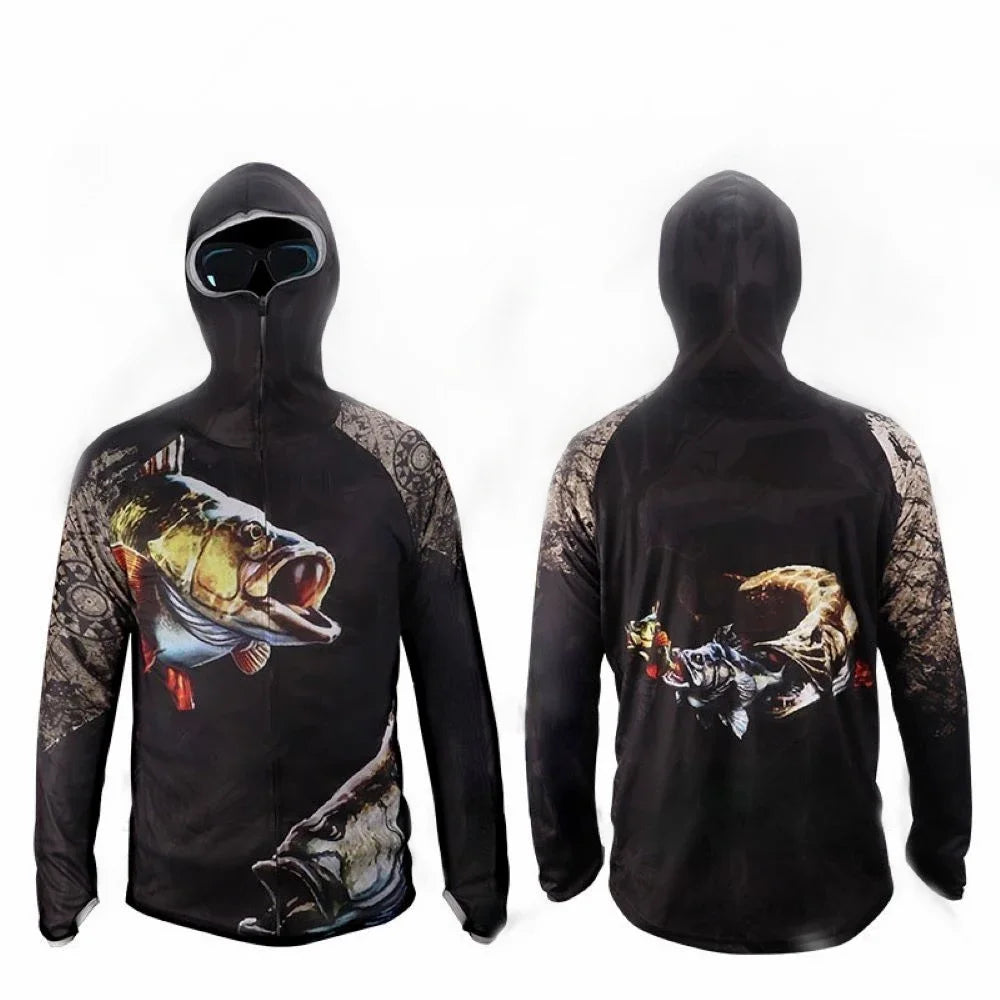 Plus Size Long-sleeved Collar Fishing Shirt