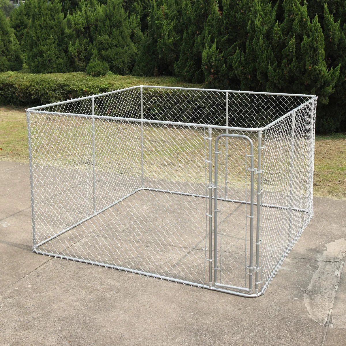 Large Heavy Duty Playpen - Michef's Outside