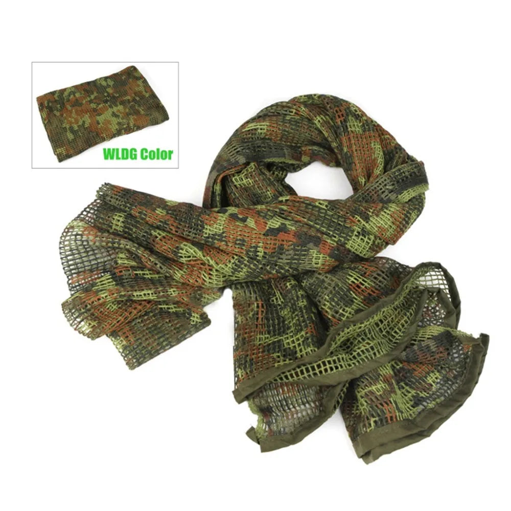 Camouflage Mesh Breathable Neckerchief