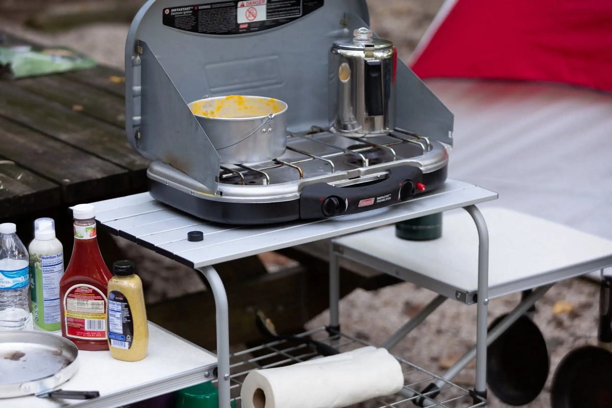 Kitchen Cooking Stand - Michef's Outside