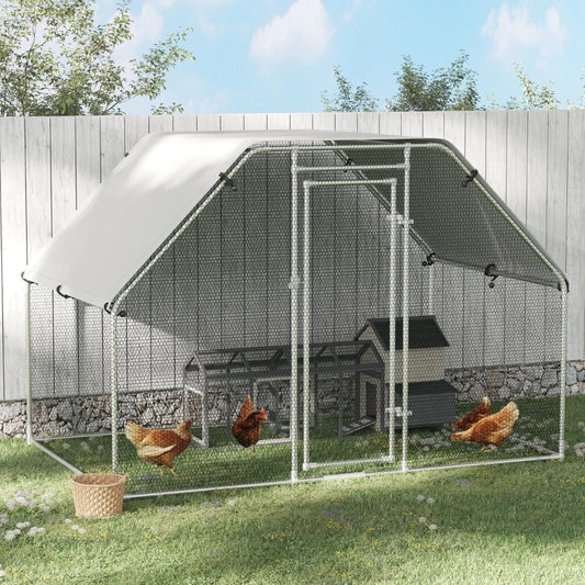 Chicken Coop and Oxford Cover - Michef's Outside