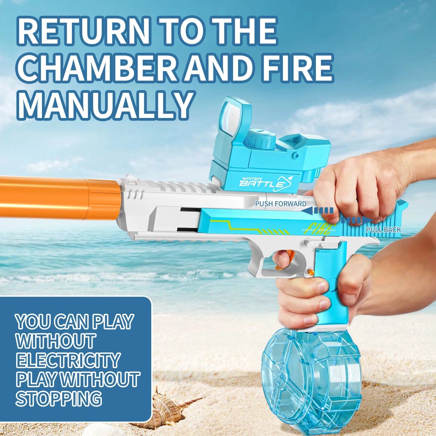 Rechargeable Water Gun Toy