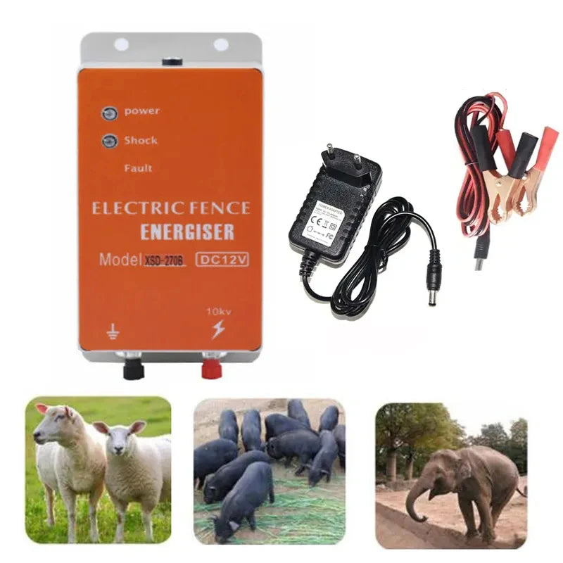 Electric Fence 0.5 Joules Low Impedance Energizer