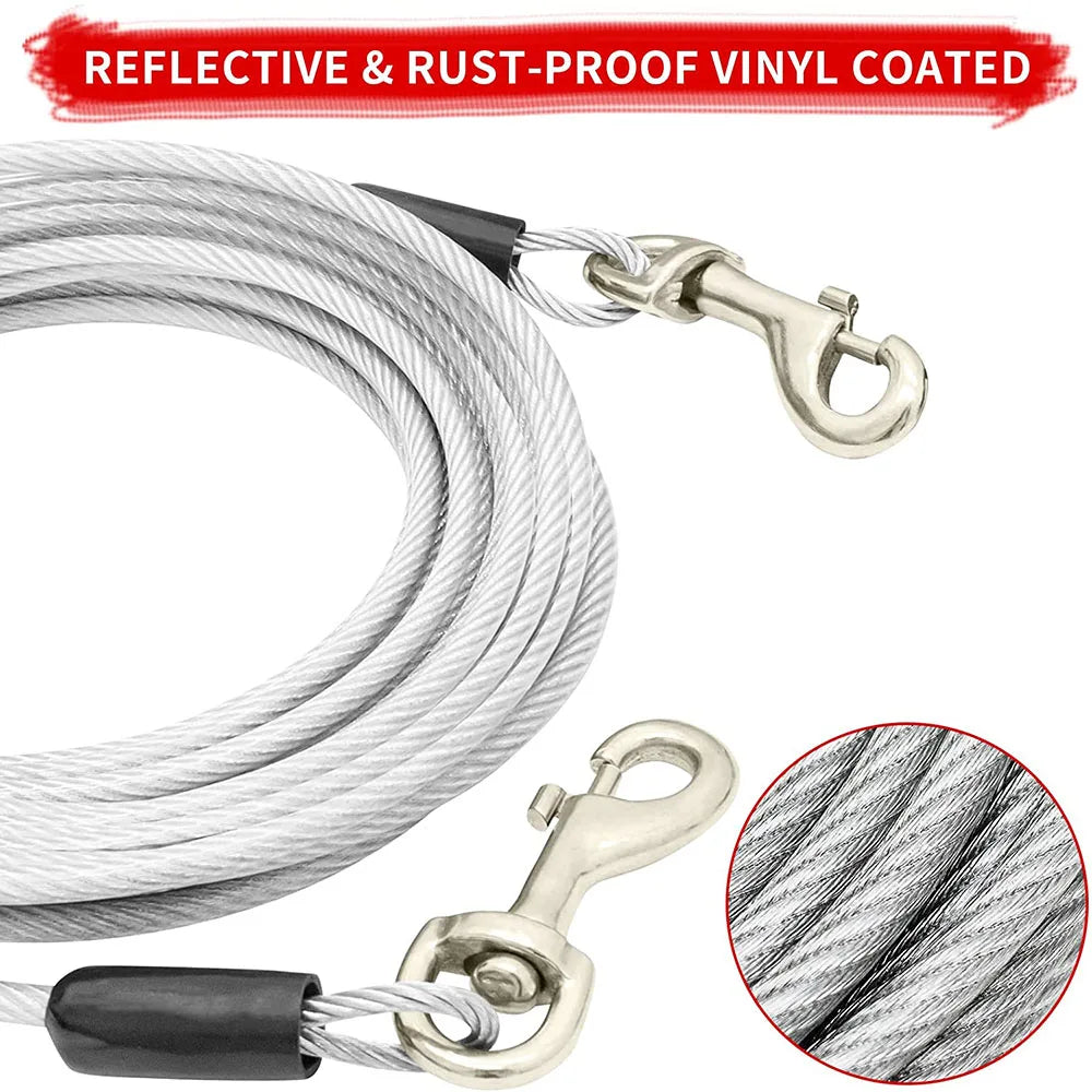 Dog Tie Out Cable Steel Wire