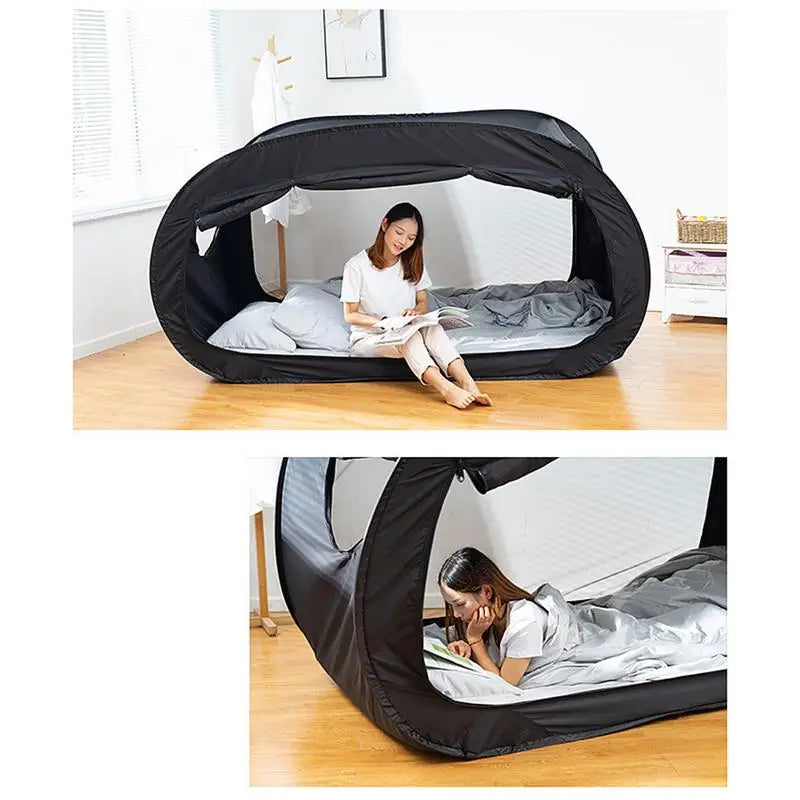 Indoor/Outdoor Camping Privacy Space Bed with Canopy