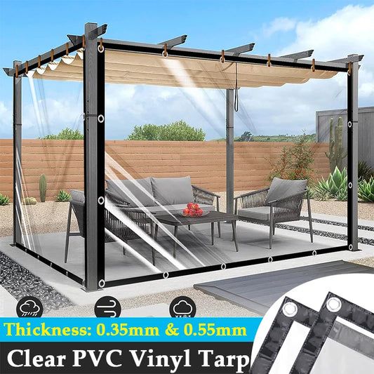 Clear Vinyl Tarpaulin