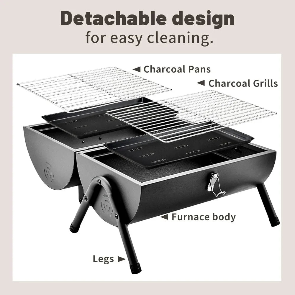 Portable Charcoal Grill Outdoor Stove