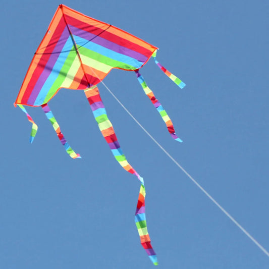 Easy Fly Colorful Rainbow Kite