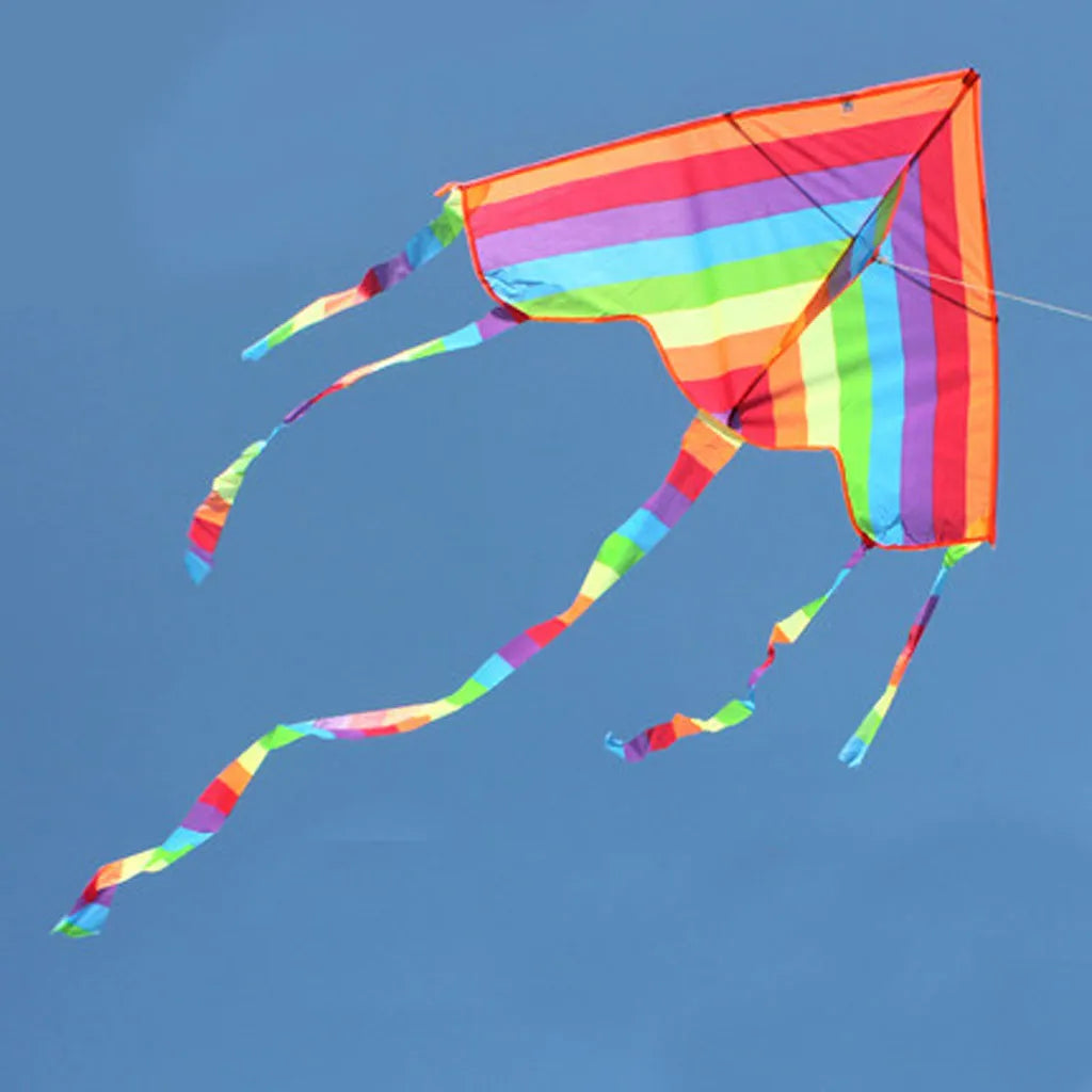 Easy Fly Colorful Rainbow Kite